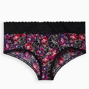 ✨NWT✨Final Price Torrid Mid-rise Hipster Lace Trim Panty